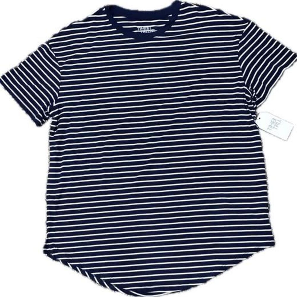 NEW Time and Tru Striped T-Shirt XS (0-2)